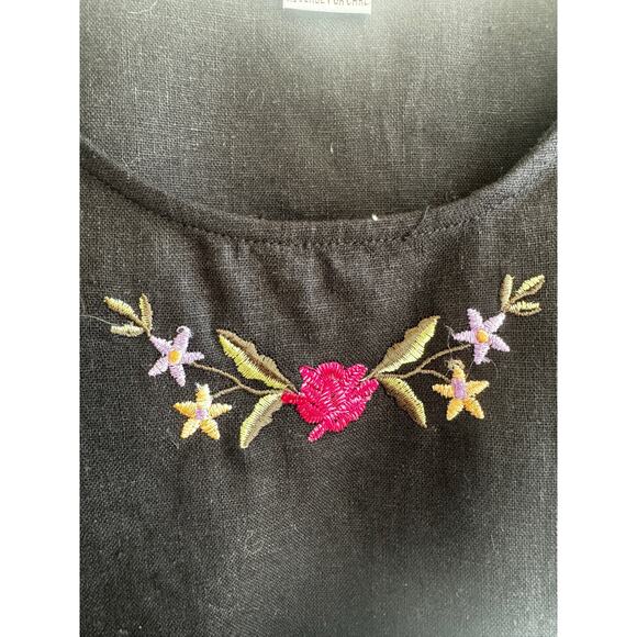 I.S.C. Vintage Linen Tank Top Size S - Picture 5 of 7